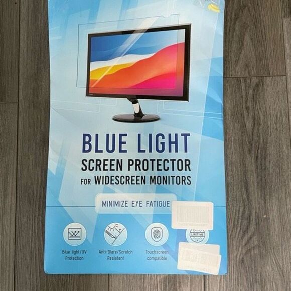 Vintez 24 Inch Blue Light Screen Protector 16:10 Ratio Computer Laptop New - Picture 1 of 6